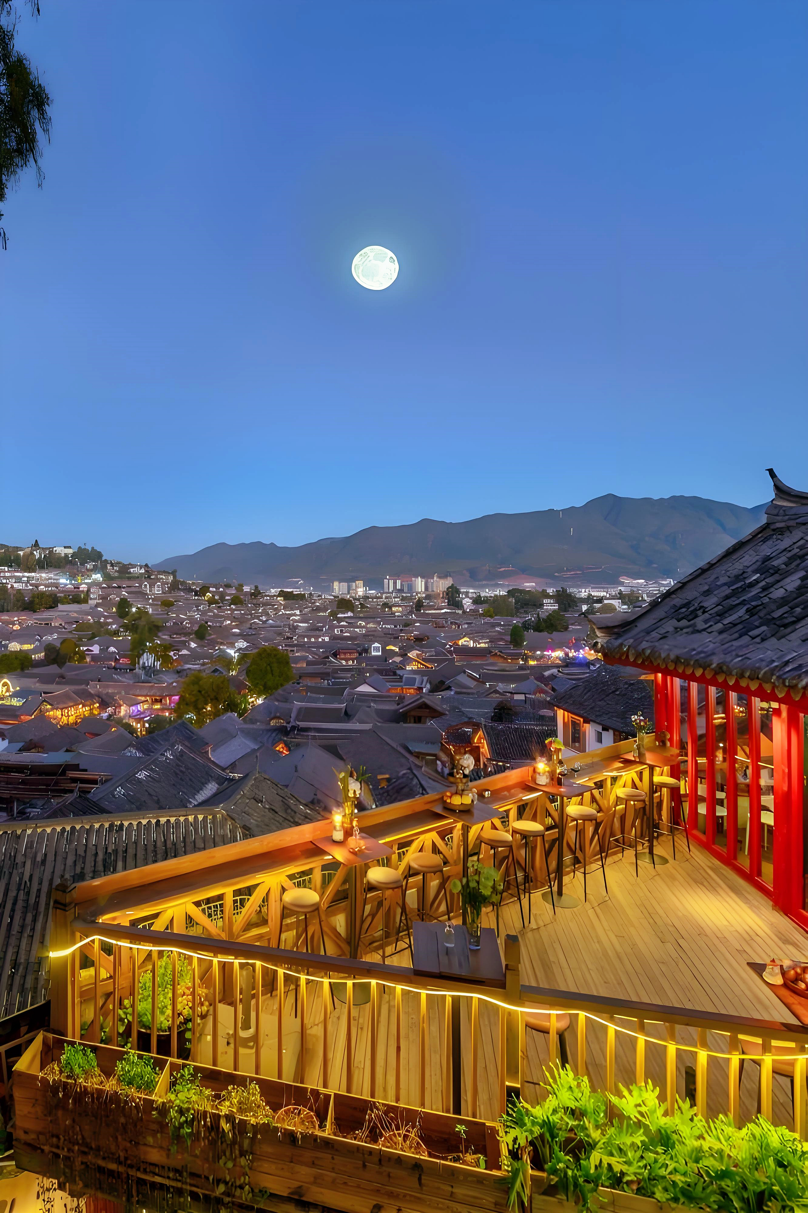 丽江悦庭丨360度空中露台·古城极景·雪山美宿图片1