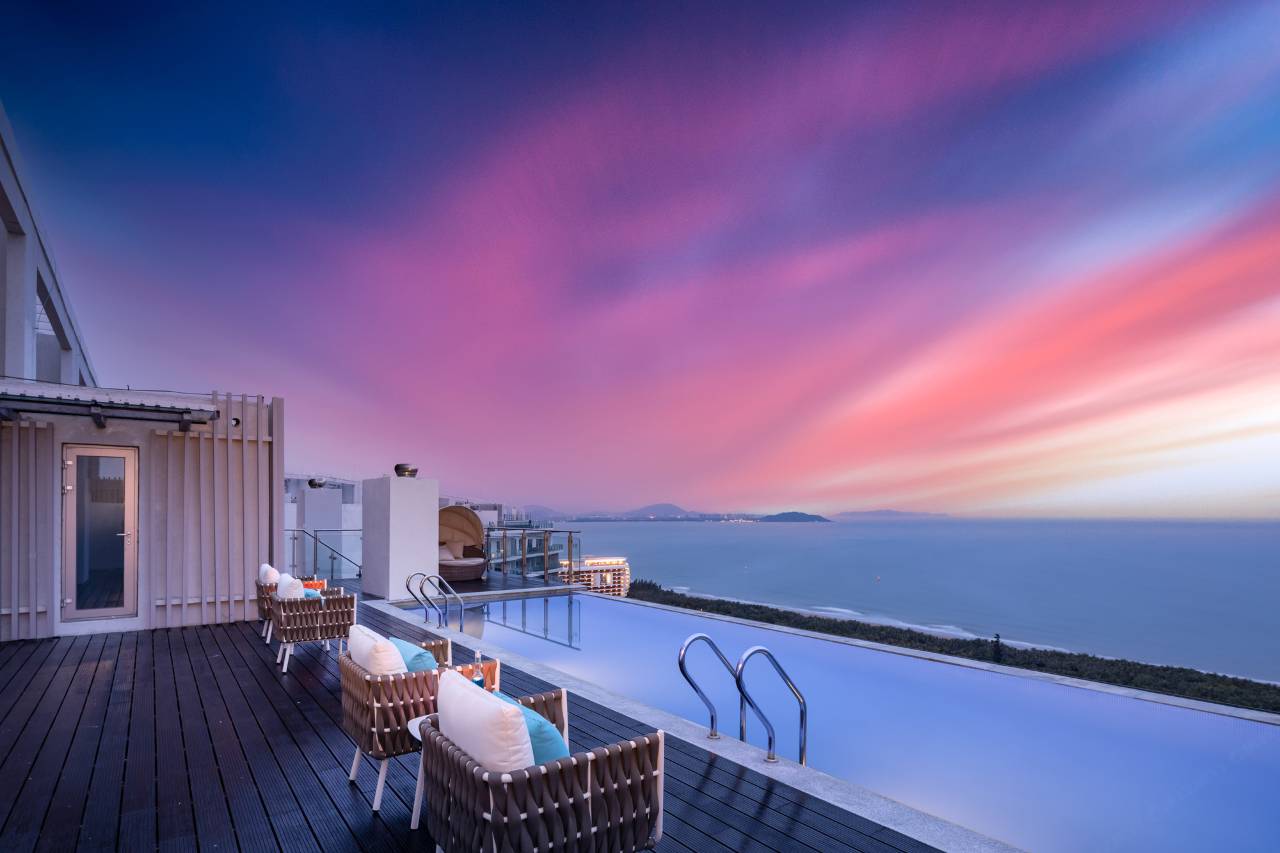 三亚海棠湾云顶海景空中别墅图片1